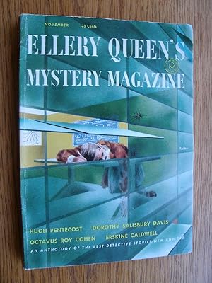 Image du vendeur pour Ellery Queen's Mystery Magazine November 1953 mis en vente par Scene of the Crime, ABAC, IOBA