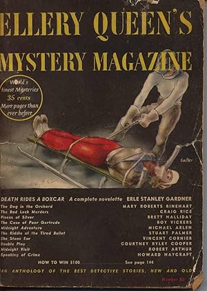 Image du vendeur pour Ellery Queen's Mystery Magazine Vol. 11 No. 52 March 1948 mis en vente par Books Do Furnish A Room