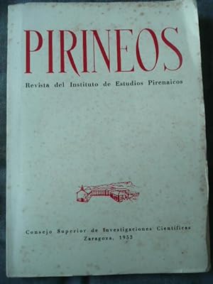 Imagen del vendedor de PIRINEOS. Revista del Instituto de Estudios Pirenaicos. Nmero 27 a la venta por Reus, Paris, Londres