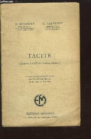 Seller image for Tacite (Chapitre XXXII des "Lettres Latines") for sale by Le-Livre