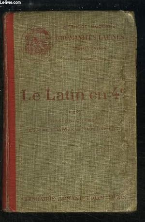 Bild des Verkufers fr Le Latin en 4me. zum Verkauf von Le-Livre