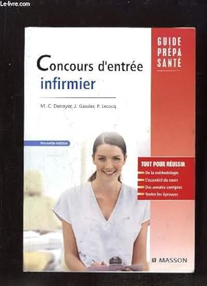 Seller image for CONCOURS D ENTREEE INFIRMIER. for sale by Le-Livre