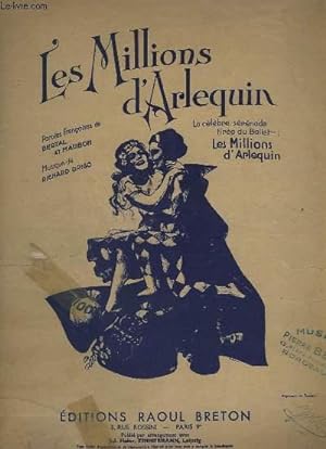 Imagen del vendedor de LES MILLIONS D'ARLEQUIN - POUR PIANO. a la venta por Le-Livre
