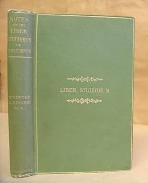 Seller image for Notes On The Liber Studiorum Of J M W Turner for sale by Eastleach Books