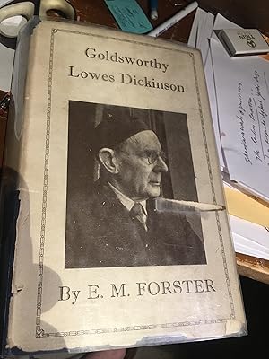 Image du vendeur pour Goldsworthy Lowes Dickinson mis en vente par Bristlecone Books  RMABA