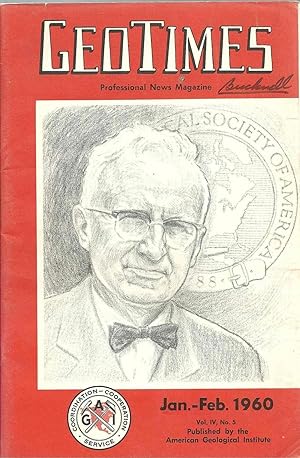 GeoTimes: Vol. IV, No. 5, Jan-Feb 1960