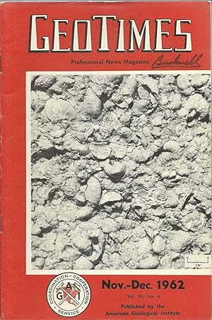 GeoTimes: Vol. VII, No. 4, Nov-Dec 1962