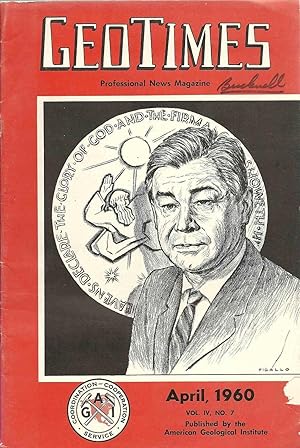 GeoTimes: Vol. IV, No. 7, April 1960