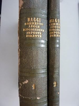 "Regno d'italia RISCOSSIONE DELLE IMPOSTE DIRETTE Legge 20 Aprile 1871 n.° 192 Commentata e ridot...