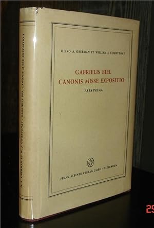 Imagen del vendedor de Canonis Misse Expositio. Pars Prima. a la venta por Chris Duggan, Bookseller