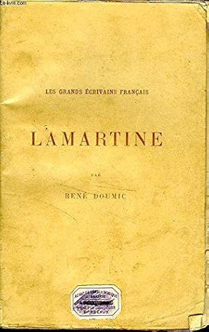 Imagen del vendedor de lamartine a la venta por JLG_livres anciens et modernes