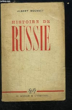 Immagine del venditore per Histoire de Russie. venduto da Le-Livre