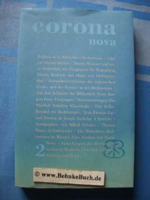 corona nova 2 - Bulletin de la Bibliotheca Bodmeriana / edite par Martin Bircher.