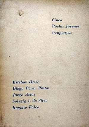 Imagen del vendedor de Cinco poetas jvenes uruguayos a la venta por Librera Monte Sarmiento