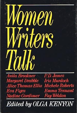 Seller image for Women Writers Talk for sale by Round Table Books, LLC