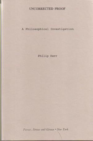 Seller image for A PHILOSOPHICAL INVESTIGATION. for sale by Monroe Stahr Books