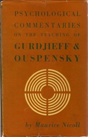 Bild des Verkufers fr PSYCHOLOGICAL COMMENTARIES ON THE TEACHINGS OF GURDJIEFF AND OUSPENSKY: VOLUME 5 zum Verkauf von By The Way Books