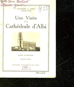 Seller image for UNE VISITE A LA CATHEDRALE D'ALBI for sale by Le-Livre