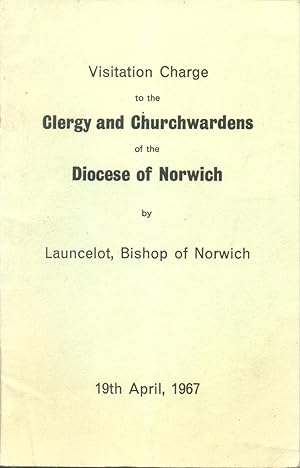 Imagen del vendedor de Visitation Charge to the Clergy and Churchwardens of the Diocese of Norwich a la venta por CHARLES BOSSOM