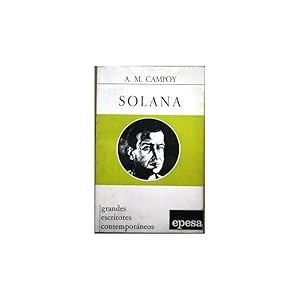 Imagen del vendedor de Solana a la venta por Librera Salamb