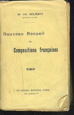 Seller image for NOUVEAU RECUEIL DE COMPOSITIONS FRANCAISES. for sale by Le-Livre