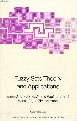 Seller image for FUZZY SETS THEORY AND APPLICATIONS for sale by Le-Livre