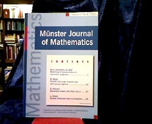 Münster Journal of Mathematics. Volume 4. No 1. 2011.