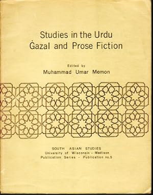 Immagine del venditore per Studies in the Urdu Gazal and Prose Fiction. venduto da Asia Bookroom ANZAAB/ILAB