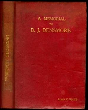 Bild des Verkufers fr D J Densmore and the Densmore Memorial Tourney, 1918 zum Verkauf von The Book Collector, Inc. ABAA, ILAB