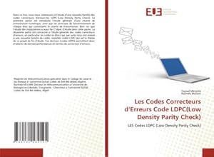 Seller image for Les Codes Correcteurs dErreurs Code LDPC(Low Density Parity Check) : LES Codes LDPC (Low Density Parity Check) for sale by AHA-BUCH GmbH