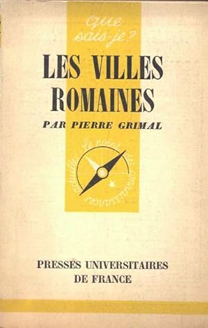 Les villes romaines