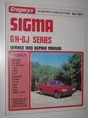 Sigma GH-GJ Series Service and Repair Manual