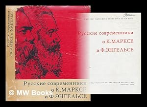 Seller image for Russkiye Sovremenniki o K. Marks i F. Engel'se [Russian contemporaries of Karl Marx and Friedrich Engels. Language: Russian] for sale by MW Books