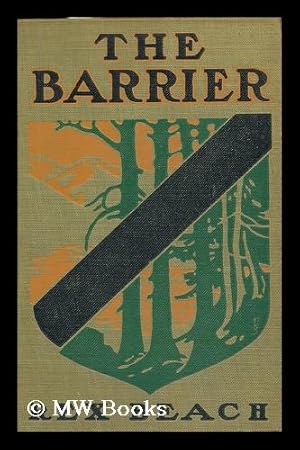 Seller image for The Barrier, by Rex Beach. with Four Illustrations by Denman Fink for sale by MW Books