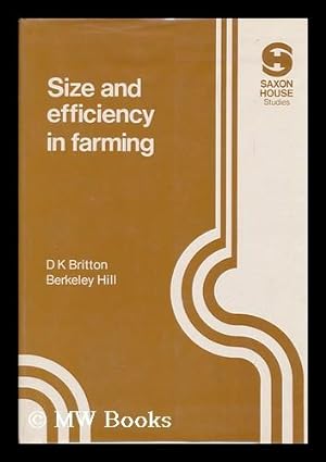 Seller image for Size and Efficiency in Farming for sale by MW Books