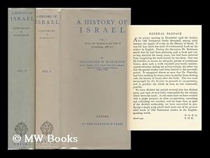 Bild des Verkufers fr A History of Israel. Volumes I & II Complete in Two Volumes zum Verkauf von MW Books