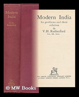 Seller image for Modern India, its Problems and Their Solution for sale by MW Books