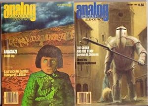 Imagen del vendedor de Analog Science Fiction - Science Fact July & August 1980, Featuring "Anasazi" by Dean Ing, in two installments,+ The Girl in the Attache Case, Gambler's War, Toadstool Sinfonia, The Dreamsender, The Cloak & the Staff, Federation World, Death Risk, +++ a la venta por Nessa Books