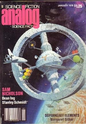 Seller image for Analog Science Fiction - Science Fact January 1978, Devil You Don't Know, Actions Speak Louder, The Promised Land, Reaction Time, The Tank & Its Wife, The Gift of Prometheus, + for sale by Nessa Books