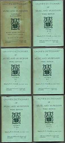 Seller image for Grove's Dictionary of Music and Musicians: Volumes 1-5, with an American Supplement for sale by Between the Covers-Rare Books, Inc. ABAA