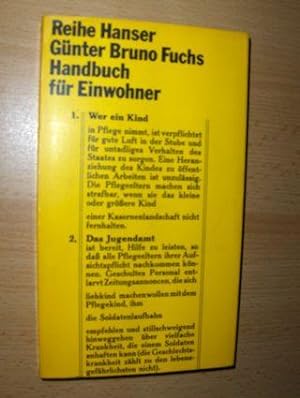 Handbuch für Einwohner. Prosagedichte.