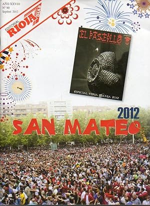 Seller image for RIOJA 7 DAS. Ao XXXVIII. N 90. SAN MATEO 2012. for sale by angeles sancha libros