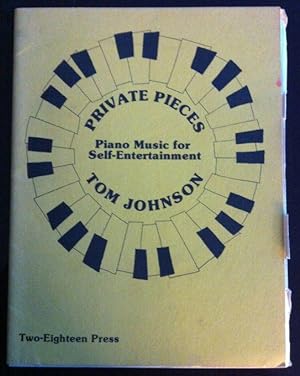 Private Pieces: Piano Music for Self-Entertainment (Association Copy w/Signed Letter)