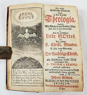 Imagen del vendedor de Vier Uralte Geistreiche Buchlein, Deren I. Die Teutsche Theologia. With: Die Nochfolge Christie, Wie Man All Eitelkeiten Dieser. a la venta por Resource Books, LLC