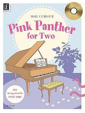 Bild des Verkufers fr Pink Panther for Two : Fnf beschwingte Evergreens in mittlerem Schwierigkeitsgrad. fr Klavier zu 4 Hnden mit CD. zum Verkauf von AHA-BUCH GmbH