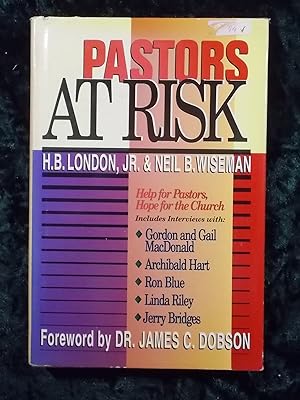 Seller image for PASTORS AT RISK - HELP FOR PASTORS HOPE FOR THE CHURCH for sale by Gage Postal Books