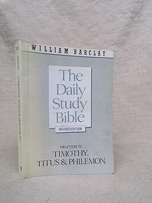 Imagen del vendedor de THE LETTERS TO TIMOTHY, TITUS AND PHILEMON REVISED EDITION a la venta por Gage Postal Books