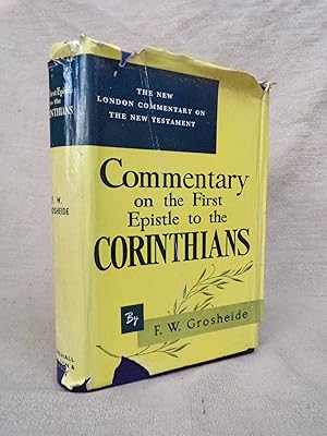 Image du vendeur pour COMMENTARY ON THE FIRST EPISTLE TO THE CORINTHIANS mis en vente par Gage Postal Books