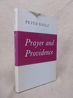Seller image for PRAYER AND PROVIDENCE A BACKGROUND STUDY for sale by Gage Postal Books