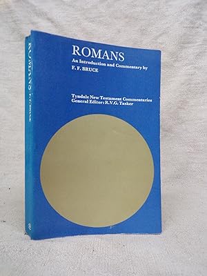 Bild des Verkufers fr THE EPISTLE OF PAUL TO THE ROMANS - AN INTRODUCTION AND COMMENTARY zum Verkauf von Gage Postal Books